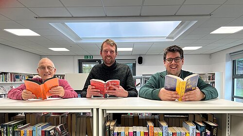 Haxby and Wigginton Cllrs at Haxby library