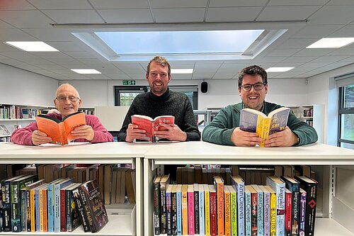 Haxby and Wigginton Cllrs at Haxby library